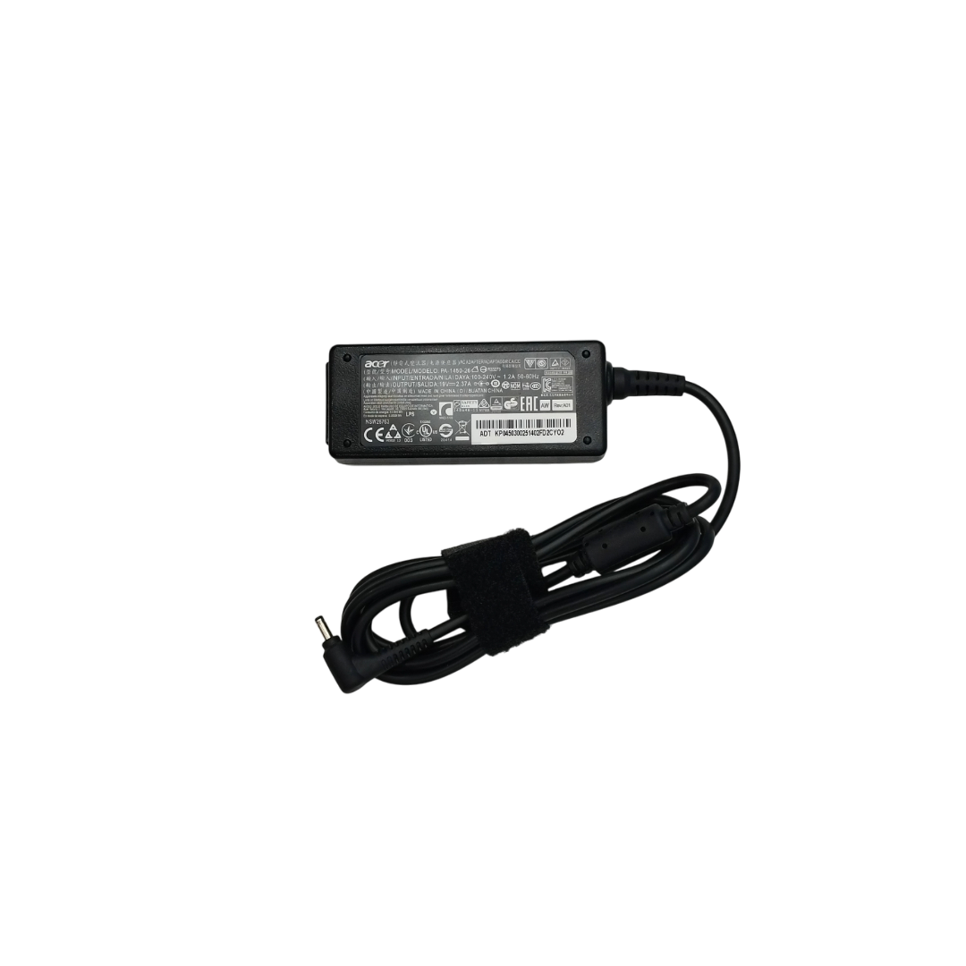อะแดปเตอร์ชาร์จโน๊ตบุ๊ค Acer 19V 2.37A [ 3.0*1.1 ] 45W สำหรับ Swift, Aspire, Spin, TravelMate, Switch, Chromebook